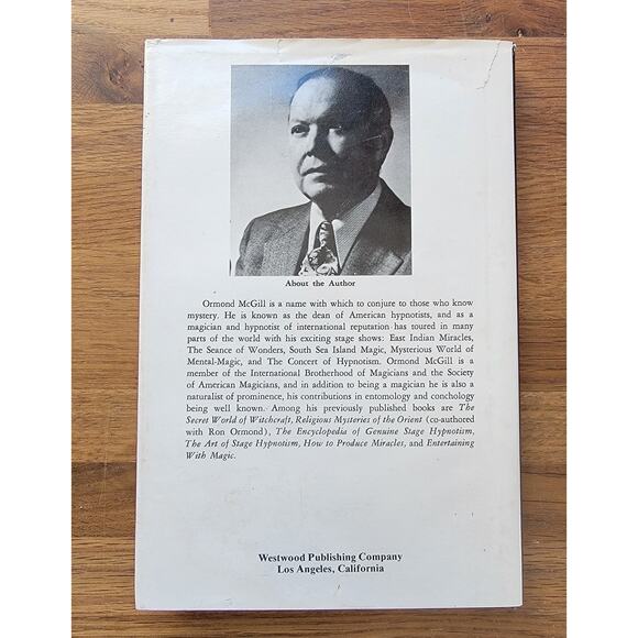 Hypnotism and Mysticism of India by Ormond McGill 1979 HC DJ 1st Edition - Picture 3 of 4